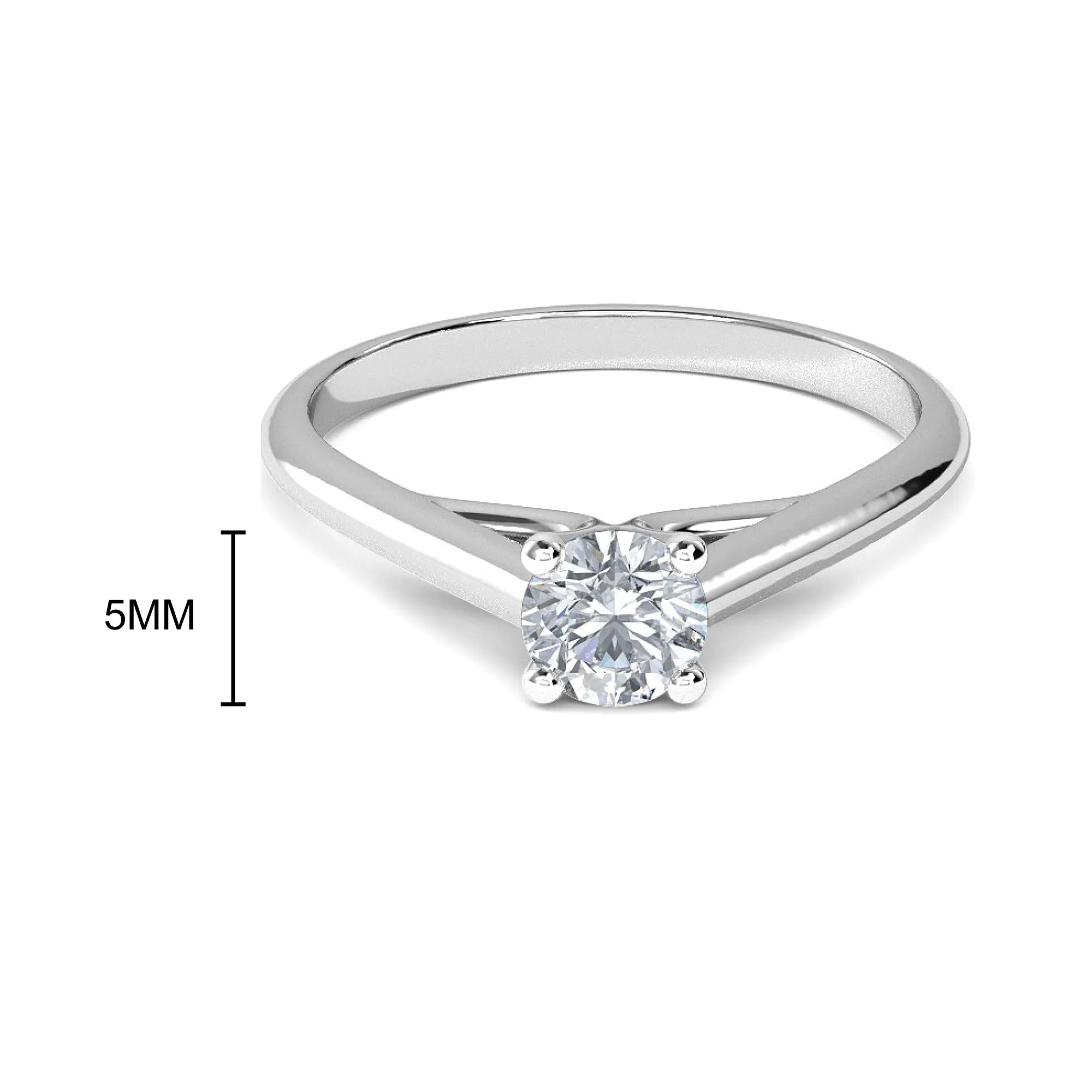 0.33 CT Elowen Solitaire Ring