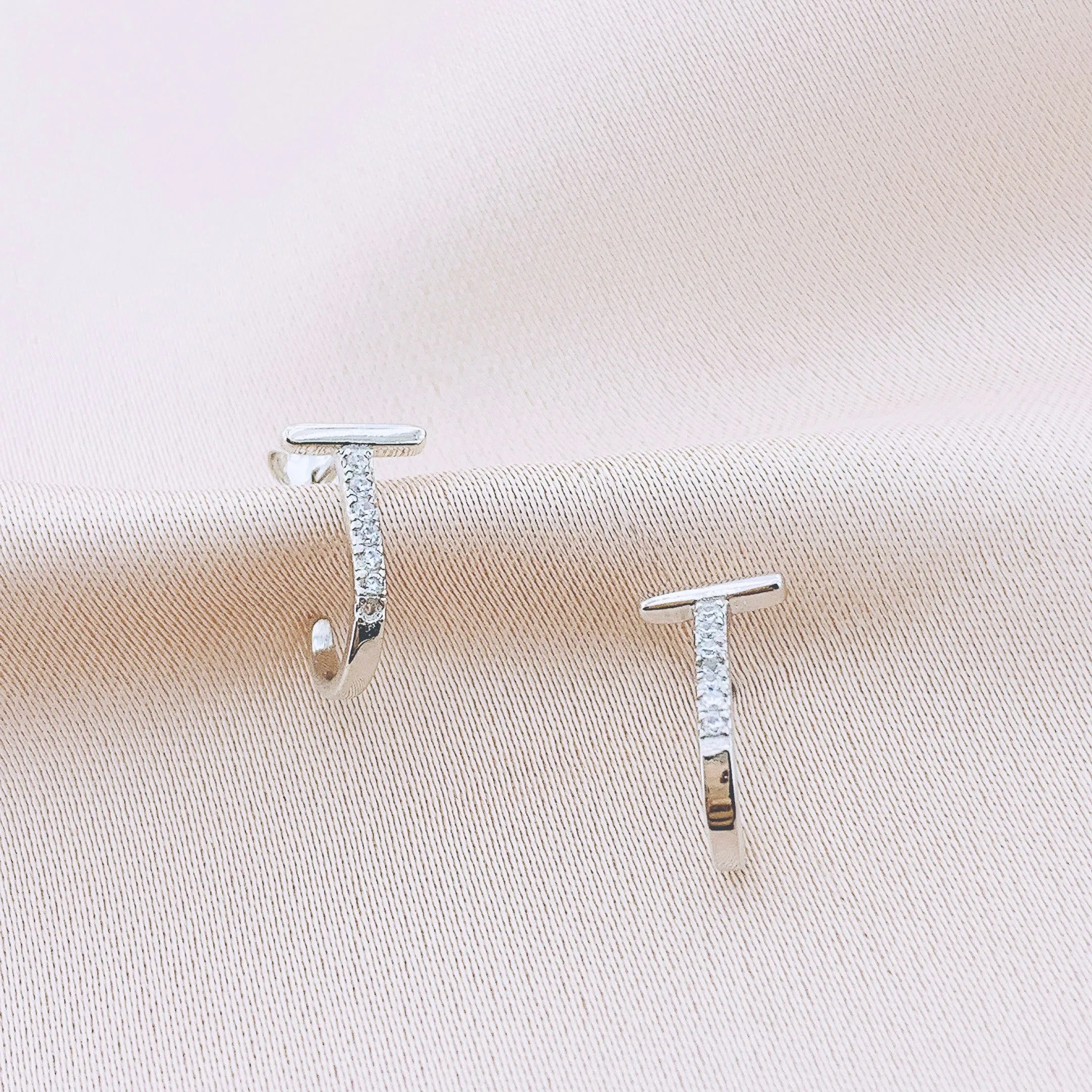 925 Silver CZ Earring