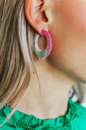 A Perfect Addition Colorful Hoop Earring