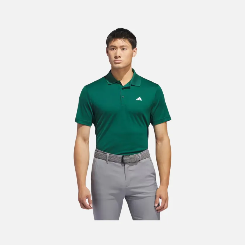 Adidas Adi Performance Polo Men's Golf Shirt -Collegiate Green