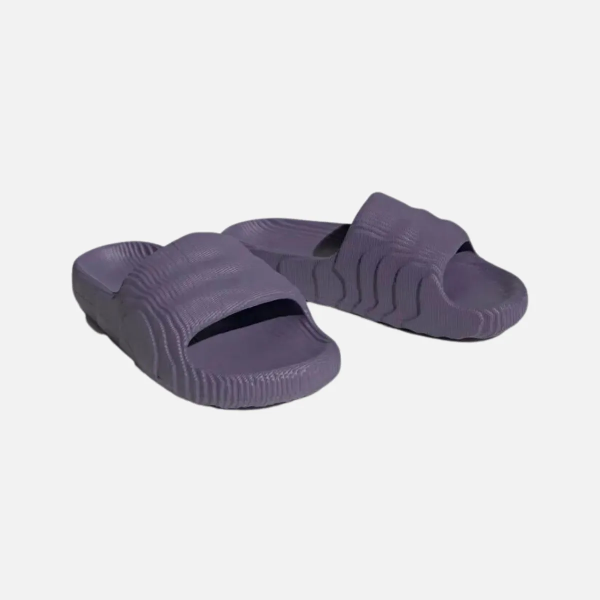 Adidas Adilette 22 Women Slide -Tech Purple/Tech Purple/Core Black