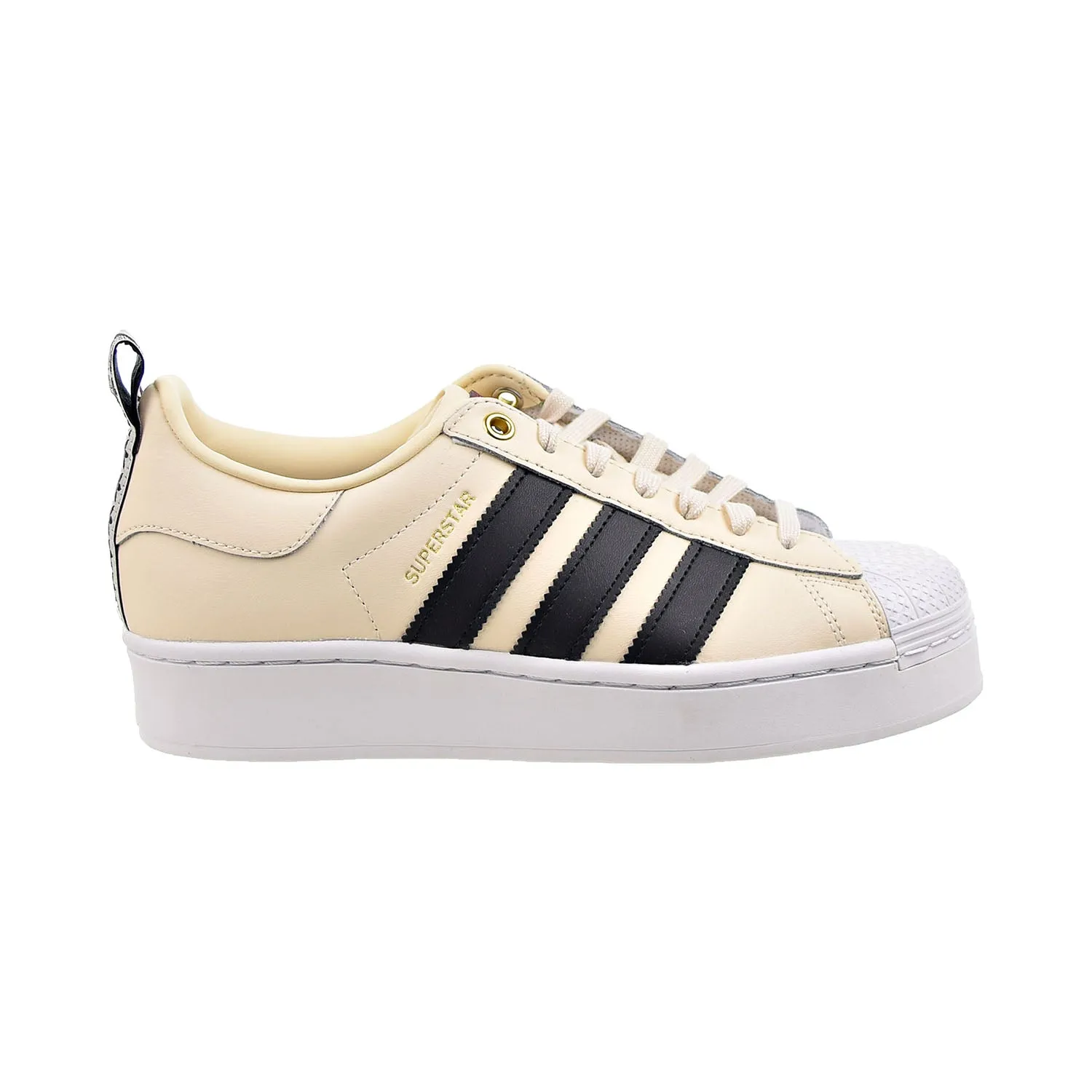 Adidas Superstar Bold Women's Shoes Wonder White-Core Black-Victory Crimson