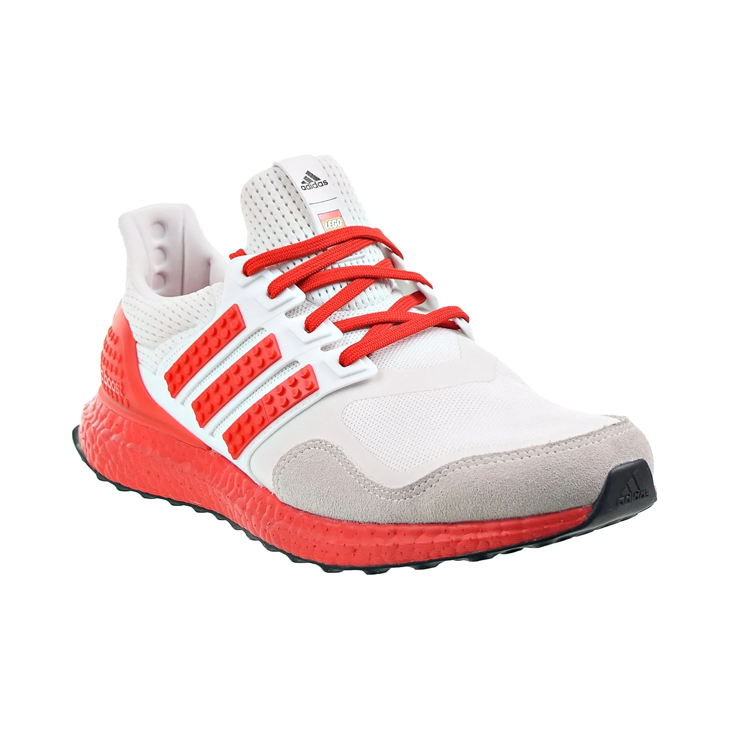 Adidas Ultraboost DNA X Lego Colors Men's Shoes Cloud White-Red-Shock Blue