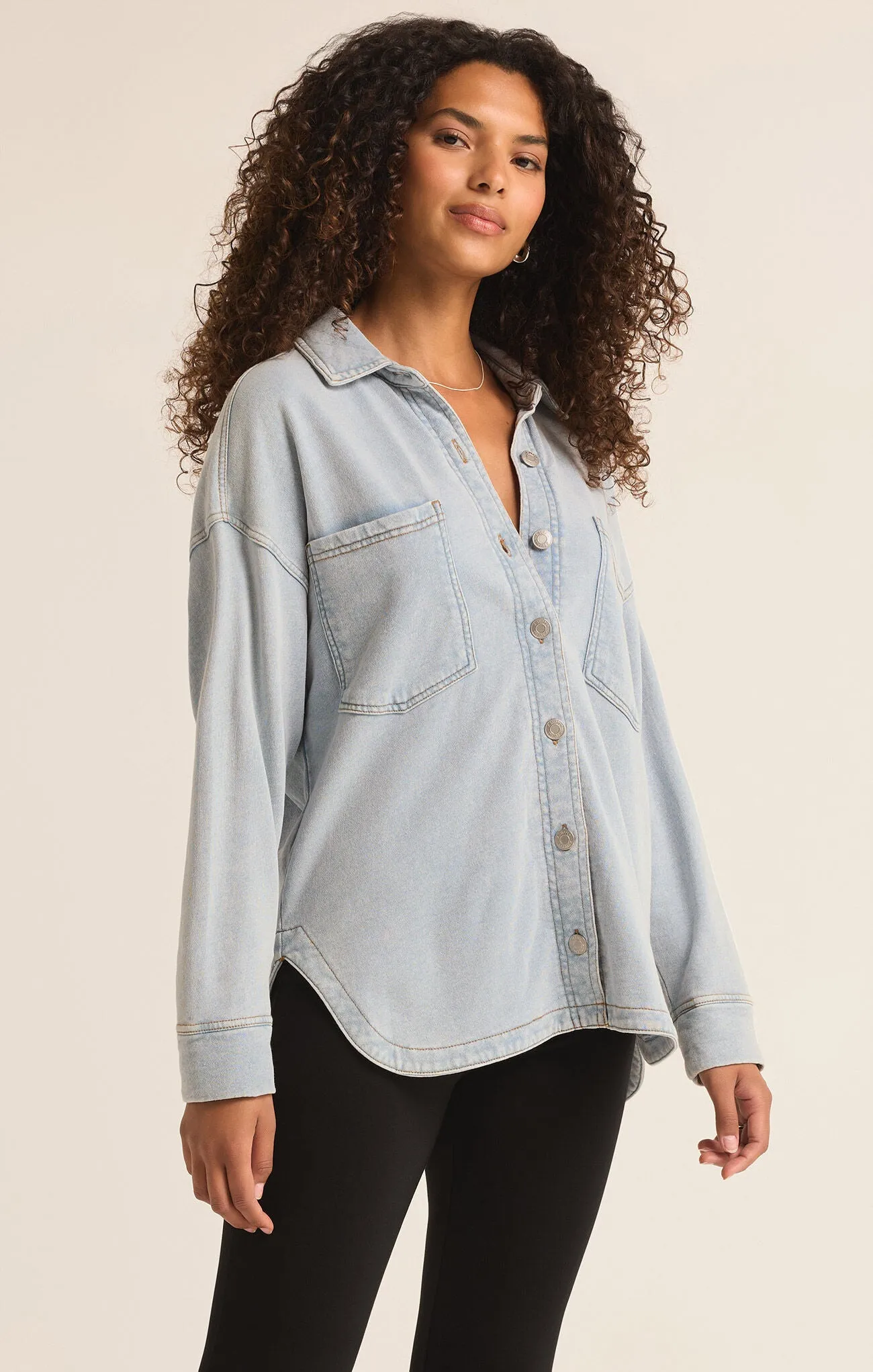 All Day Knit Denim Jacket