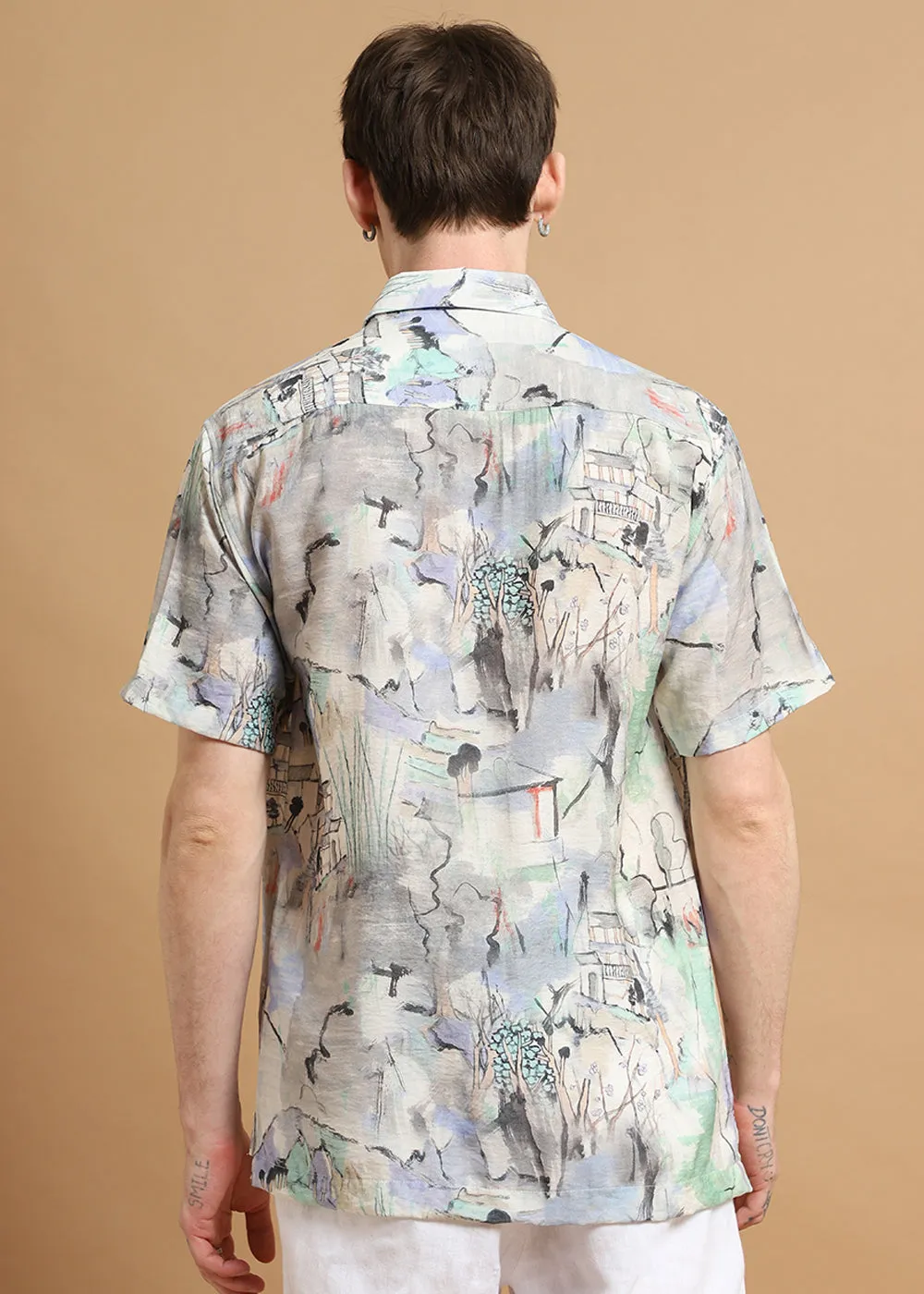 Alpine Aura Printed Shirt