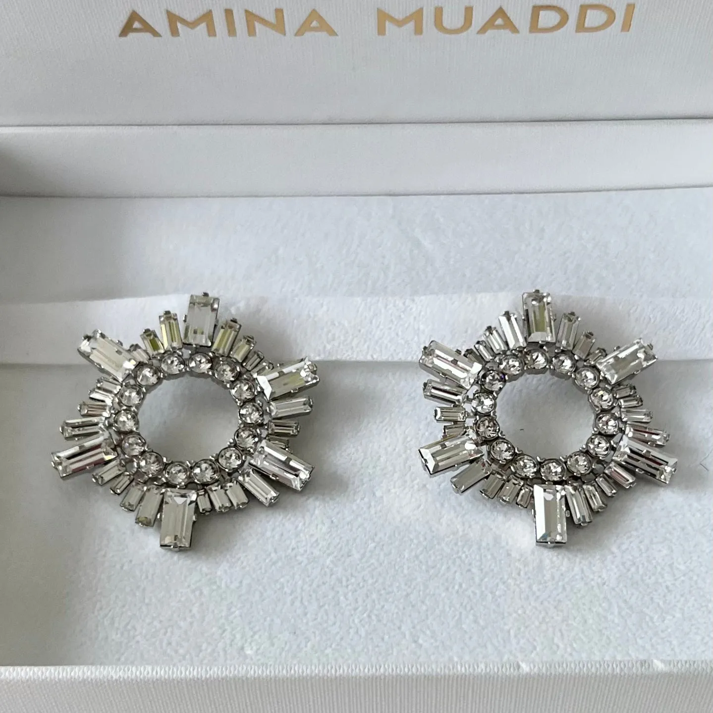 AMINA MUADDI Mini Begum Earrings