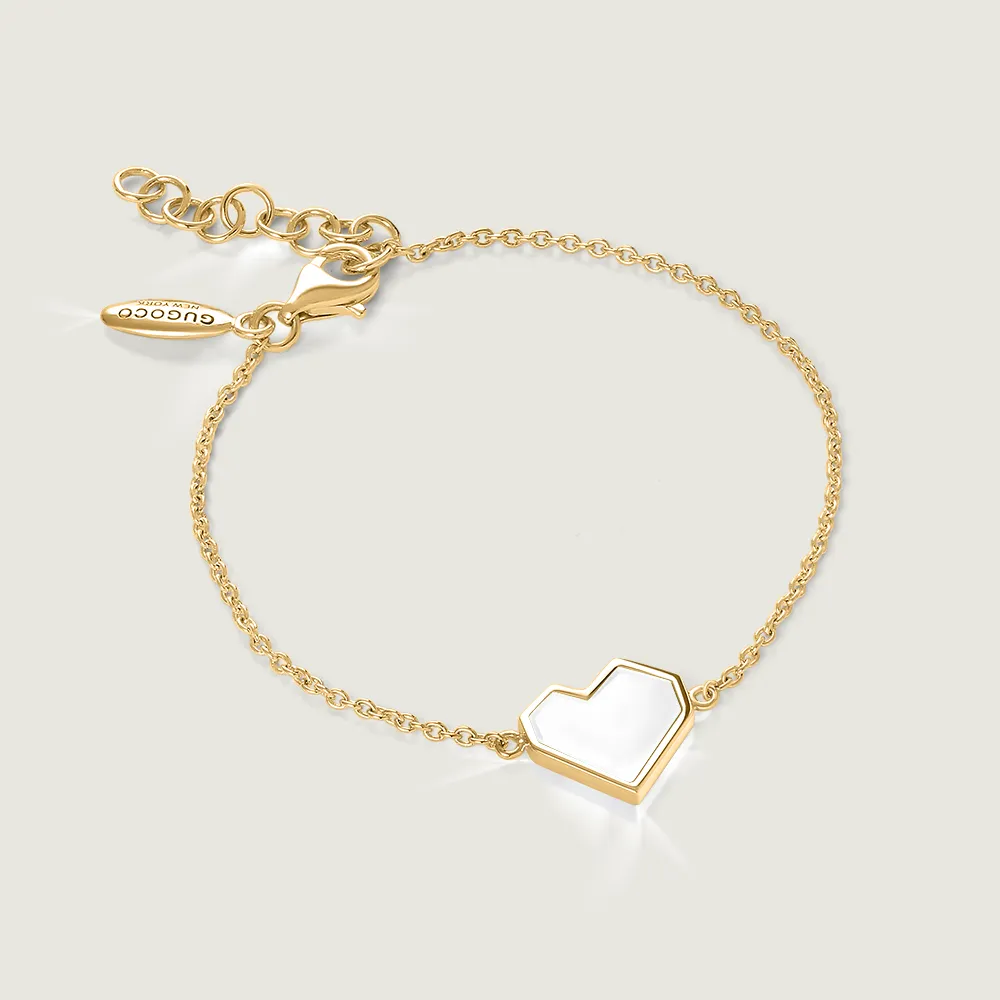 Ararat Heart Enamel Bracelet