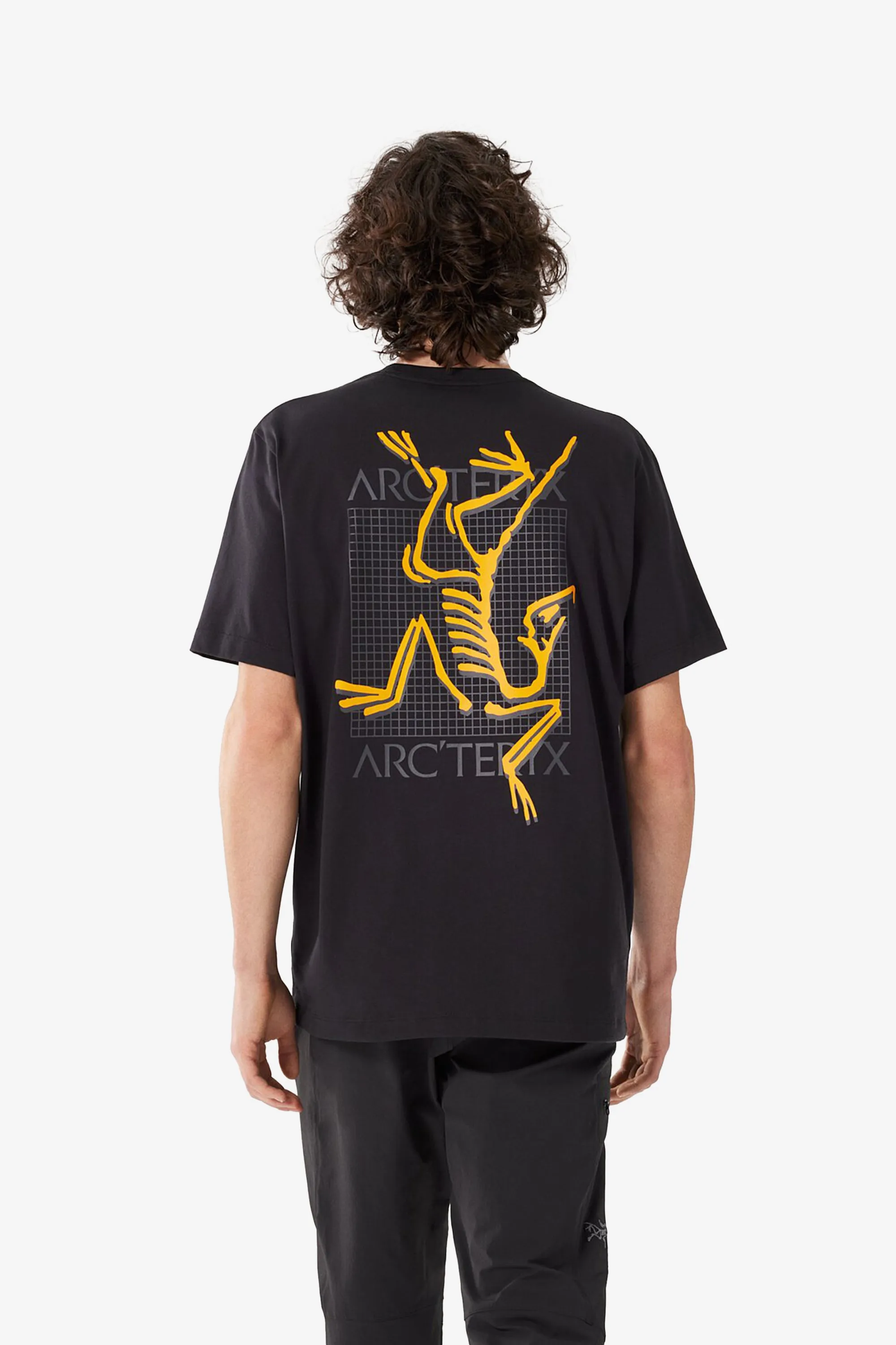 Arc'teryx Men's Arc'Multi Bird Logo SS in Black