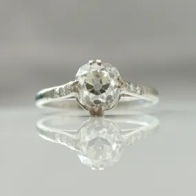 Art Deco Diamond Solitaire Ring