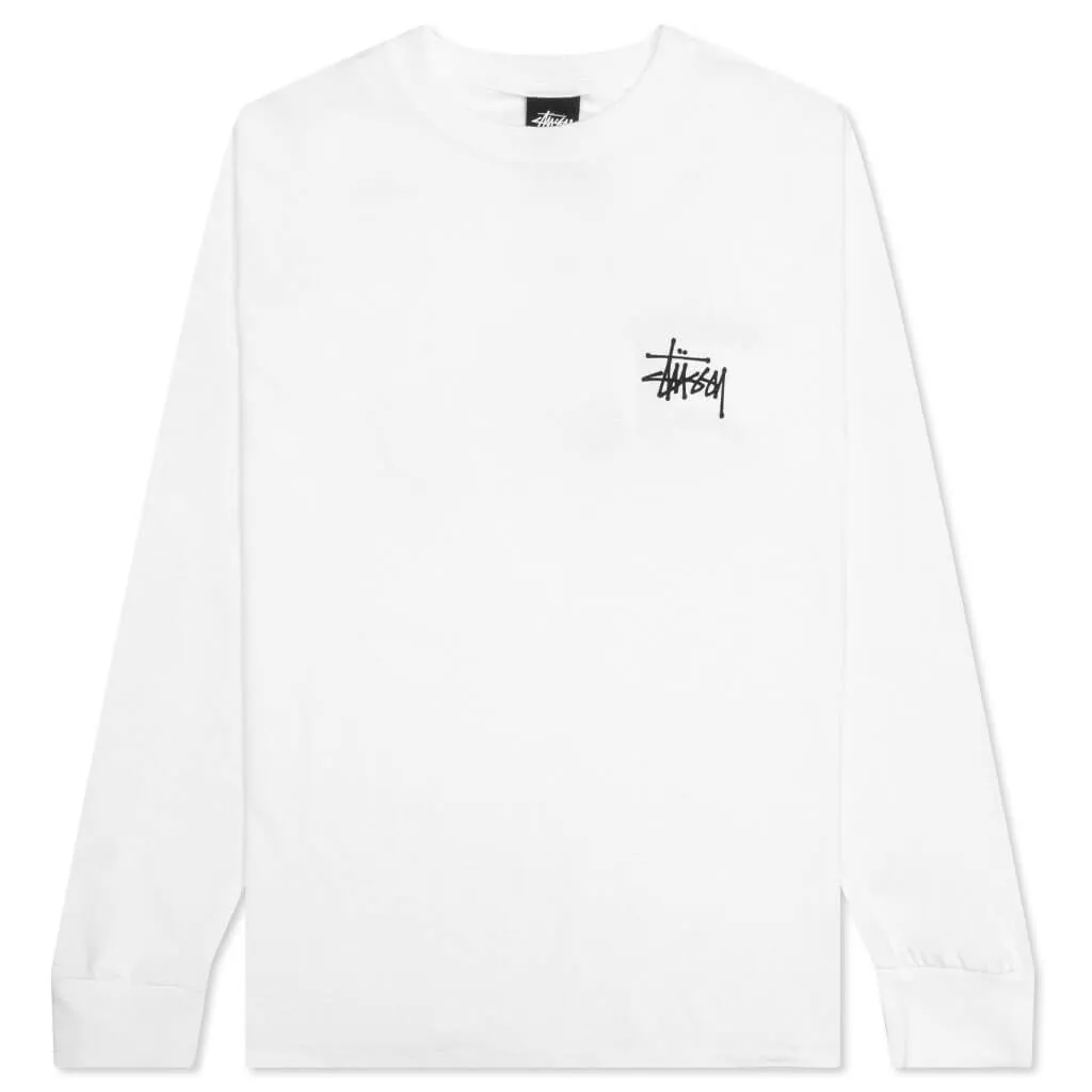 Basic L/S Tee - White