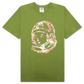 BB Scribbled S/S Tee - Cedar Green