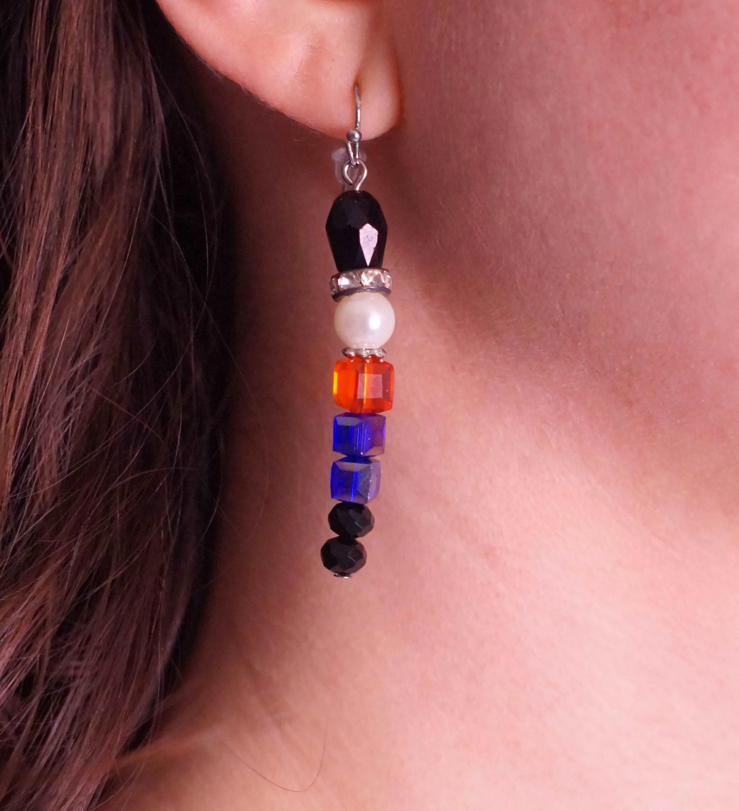 Beaded Nutcracker Earrings