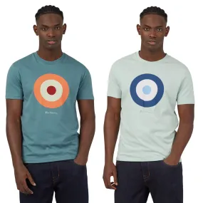 Ben Sherman Mens Signature Target T-Shirt - Short Sleeved