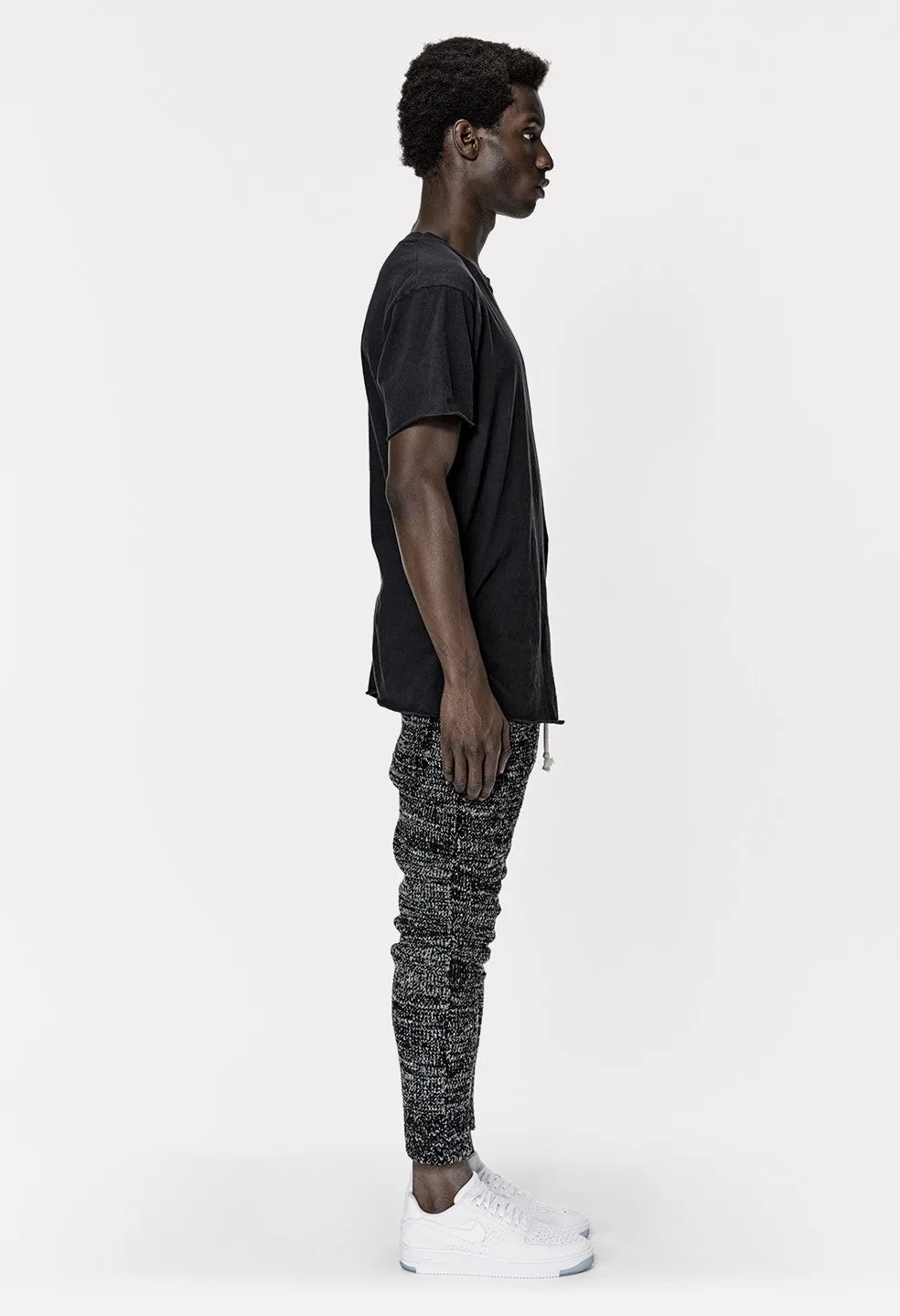 Boucle Sweatpants / Black Melange