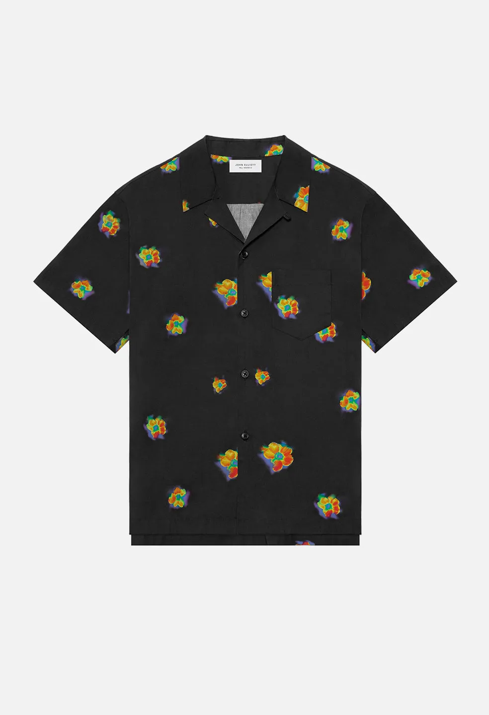 Bowling Shirt / Infrared Floral