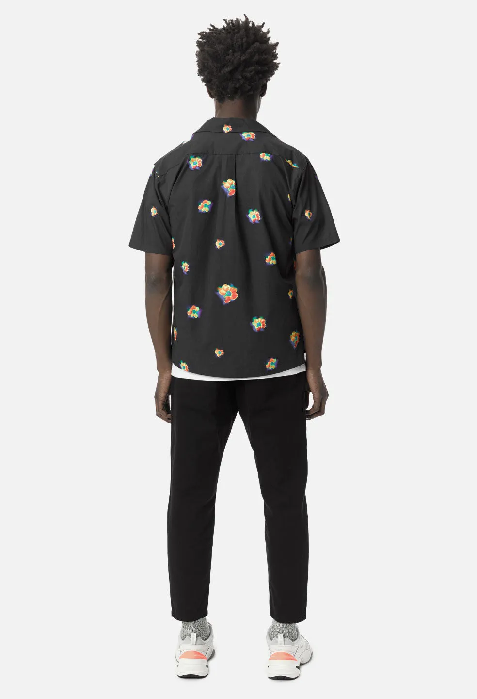 Bowling Shirt / Infrared Floral