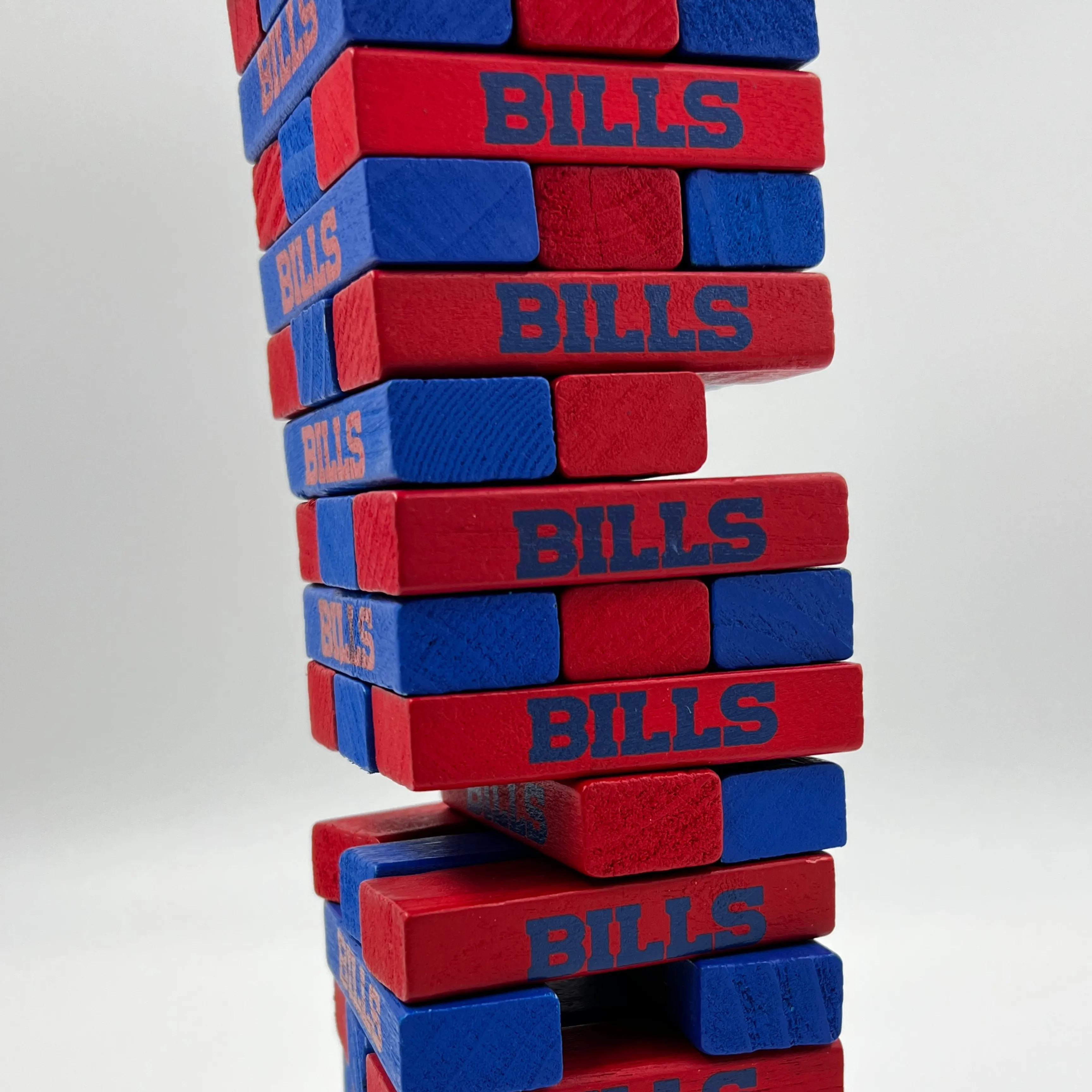 Buffalo Bills Team Stackable Blocks Game