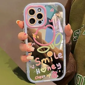 Colorful Flower Mirror - ACPC Cute Phone Case For iPhone 13 Pro Max, 11, 12, and 14