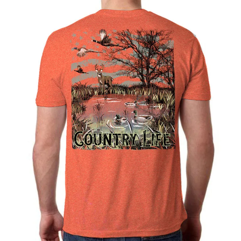 Country Life Outfitters Deer Pond Unisex T-Shirt