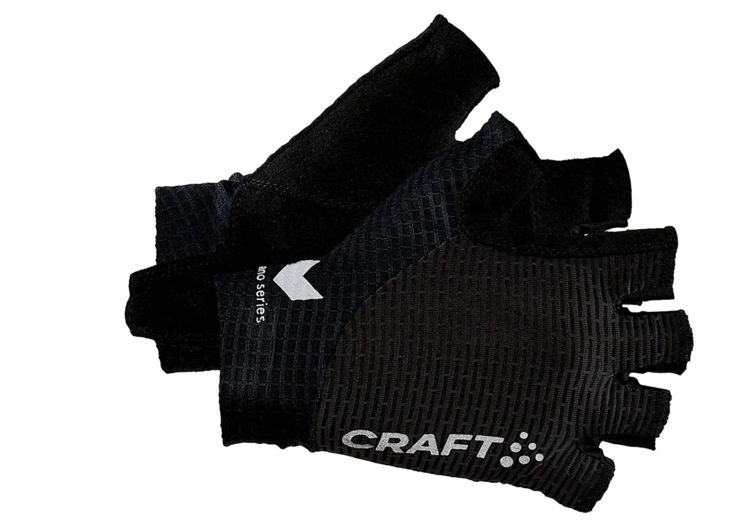 Craft Pro Nano Cycling Glove - Black, Short Finger, X-Large