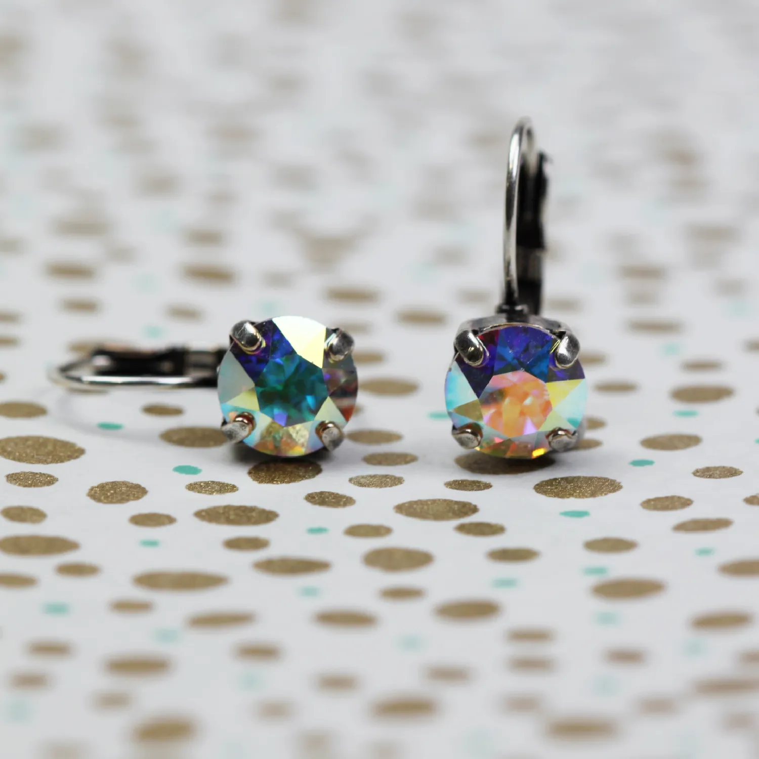 Crystal Aurora Borealis Emma Earrings