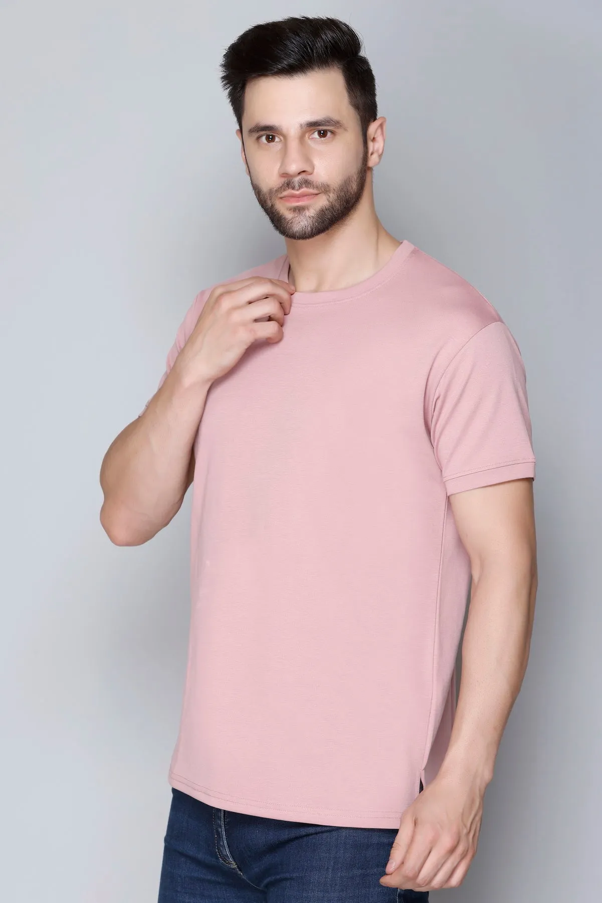 Derby Combo Pack of Men's Round Neck Casual T-shirts