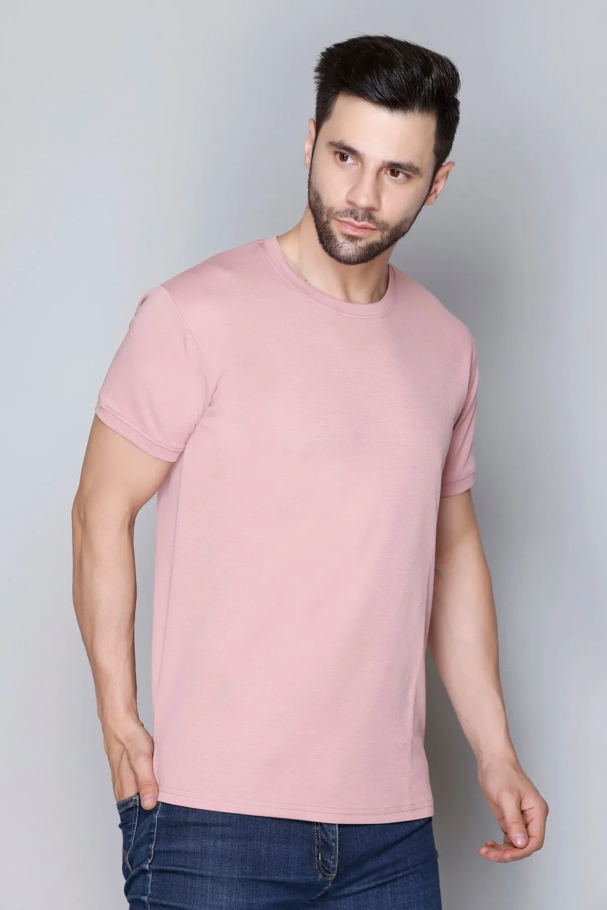 Derby Combo Pack of Men's Round Neck Casual T-shirts