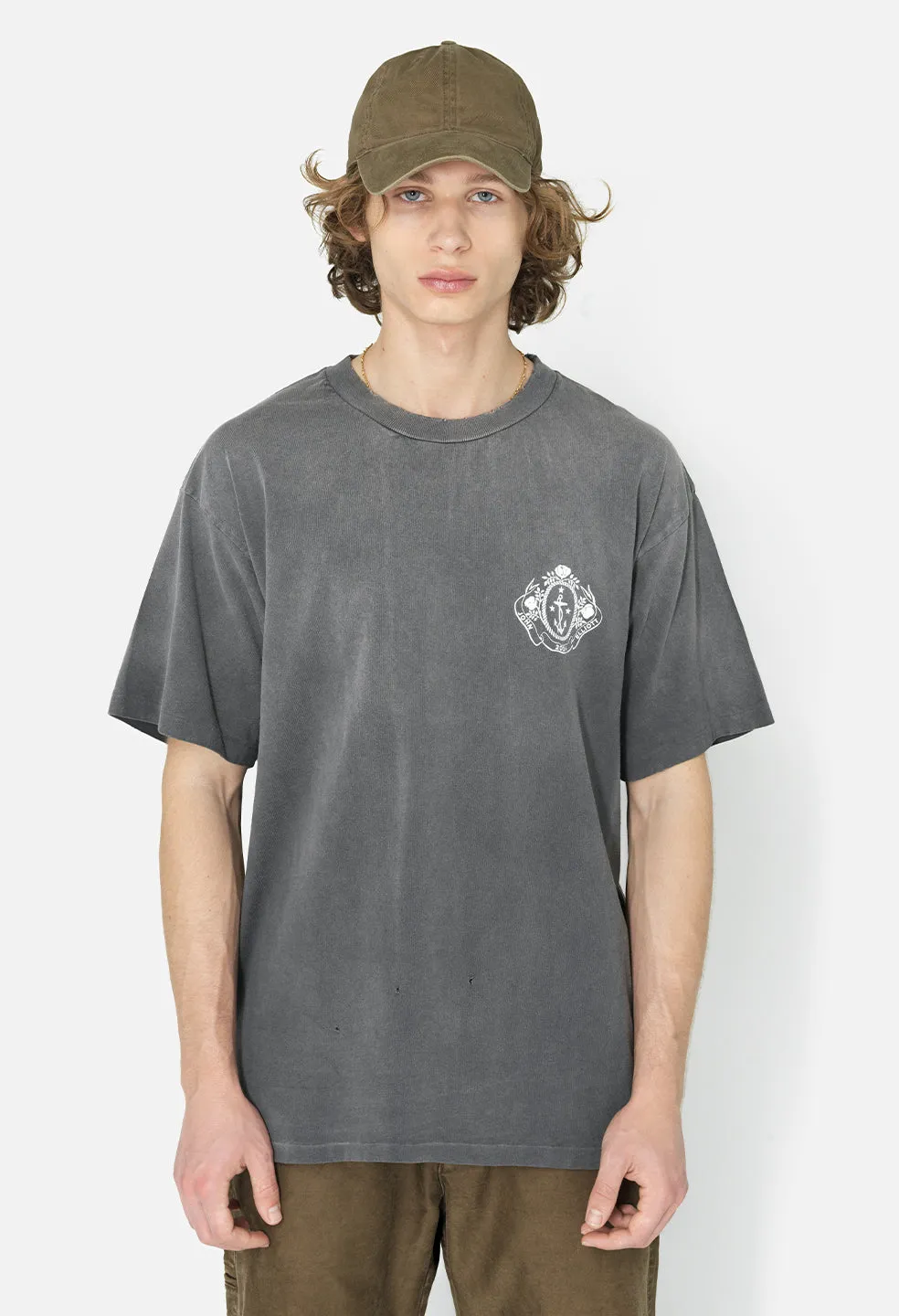 Dinghy Tee / Washed Black