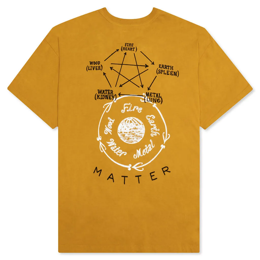 Elemental Healing T-Shirt - Mustard