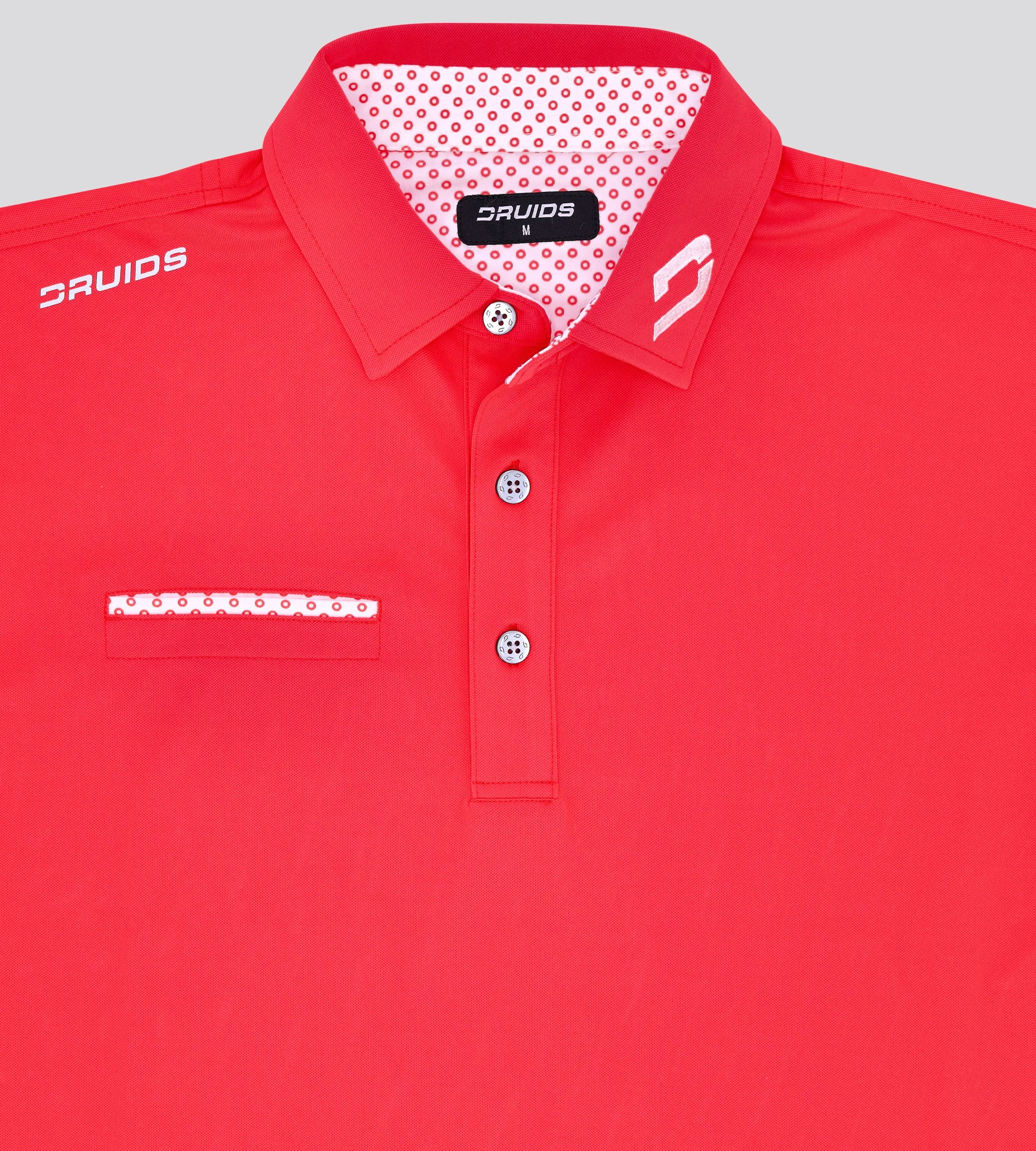 FASHION POCKET POLO - RED