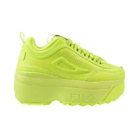 Fila Women's Disruptor II Wedges Safety Neon Green