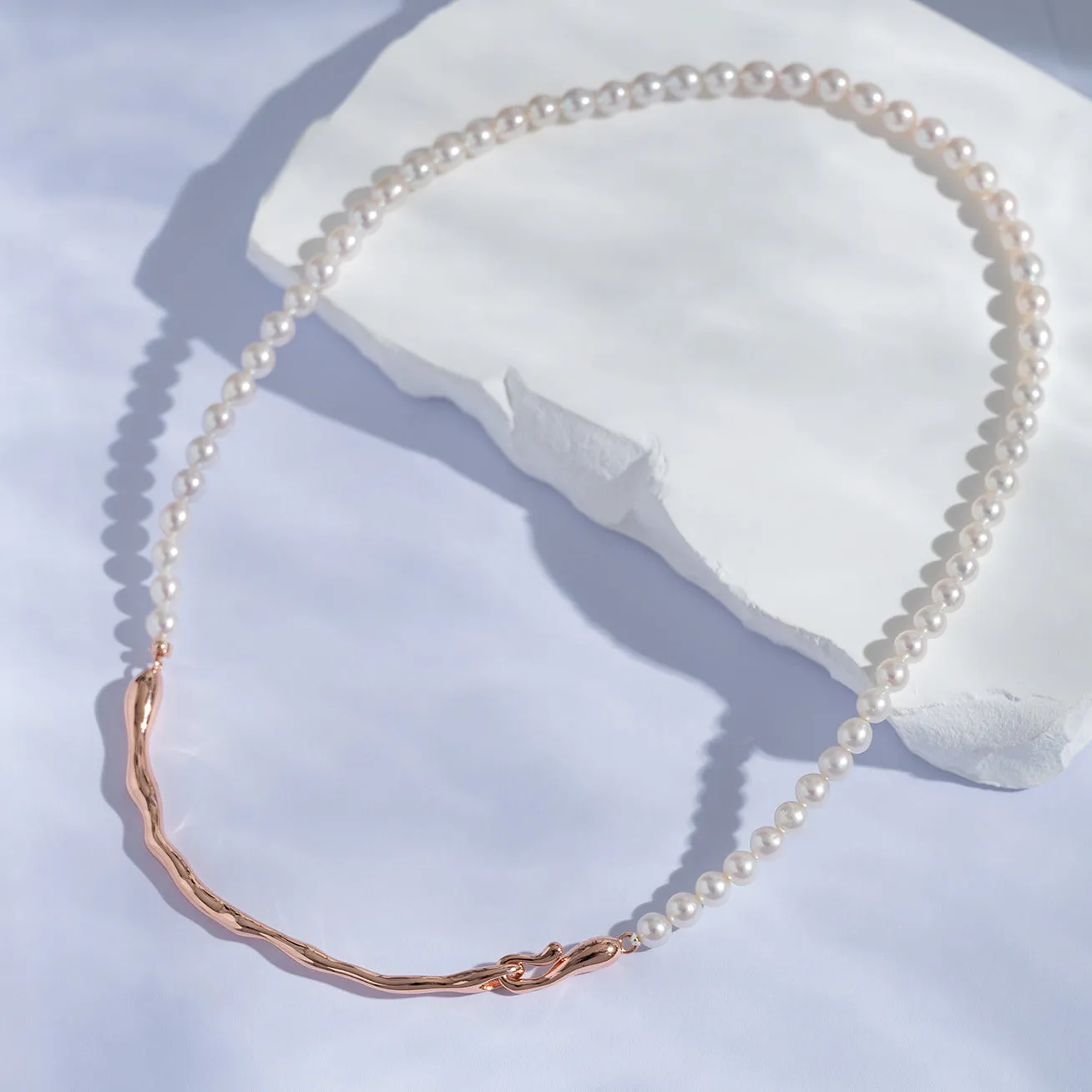 Freshwater Pearl Necklace WN00539 | Fluid