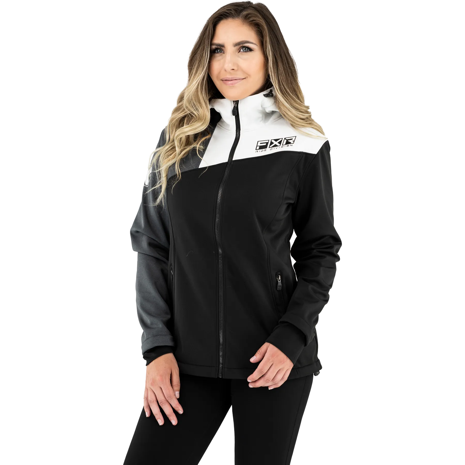 FXR Maverick Softshell Black/White