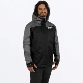 FXR Men's Renegade Softshell Black/Grey Heather