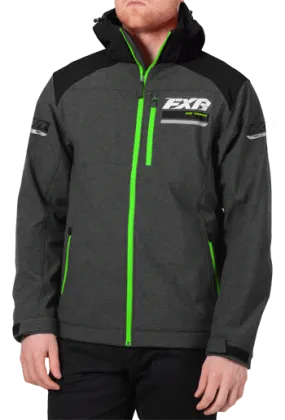 FXR Renegade Softshell Charcoal/Lime