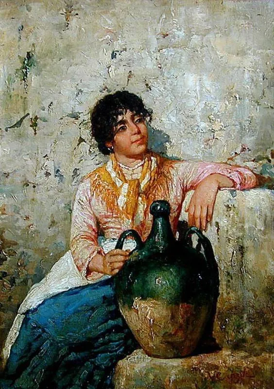 Girl with a Jug