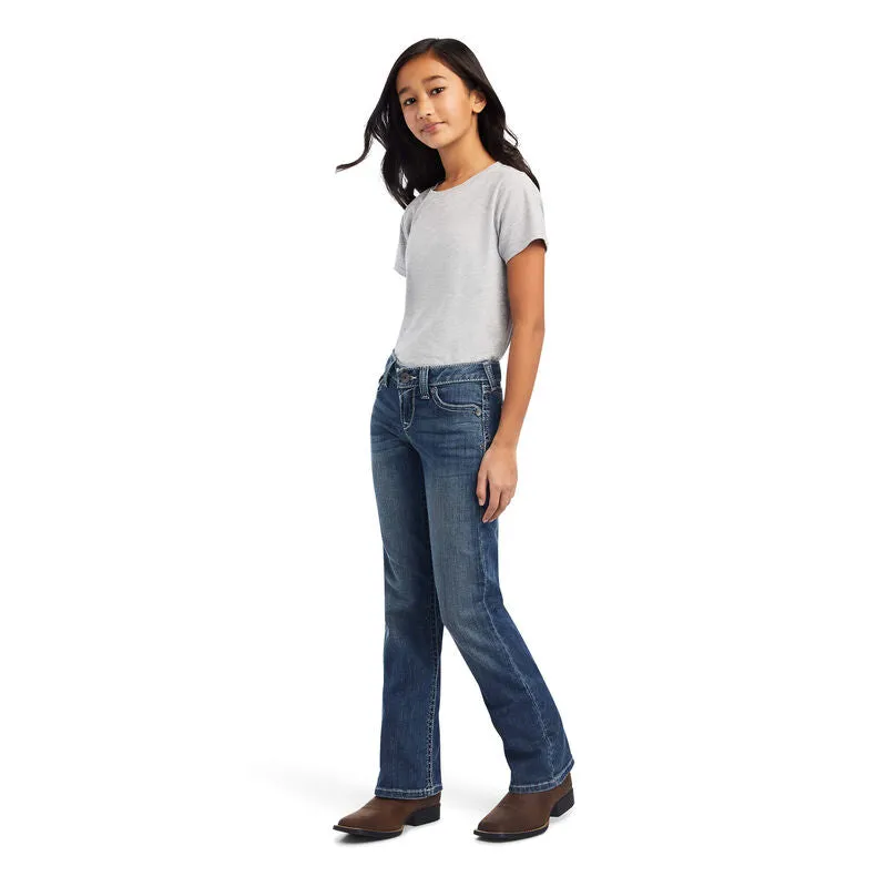 Girl's Ariat R.E.A.L. Raquel Boot Cut Jean