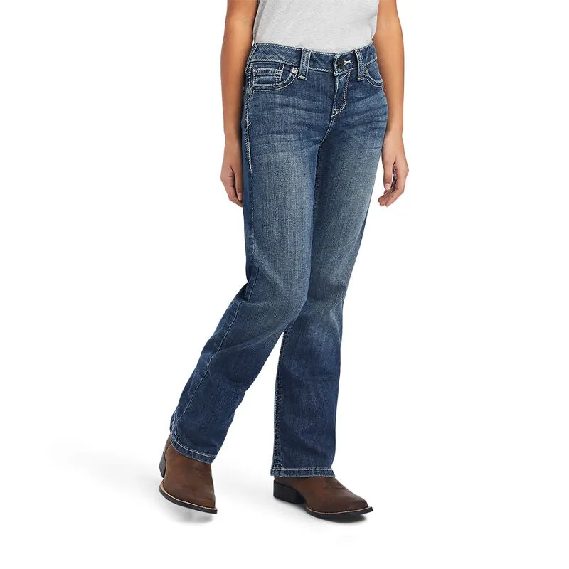 Girl's Ariat R.E.A.L. Raquel Boot Cut Jean