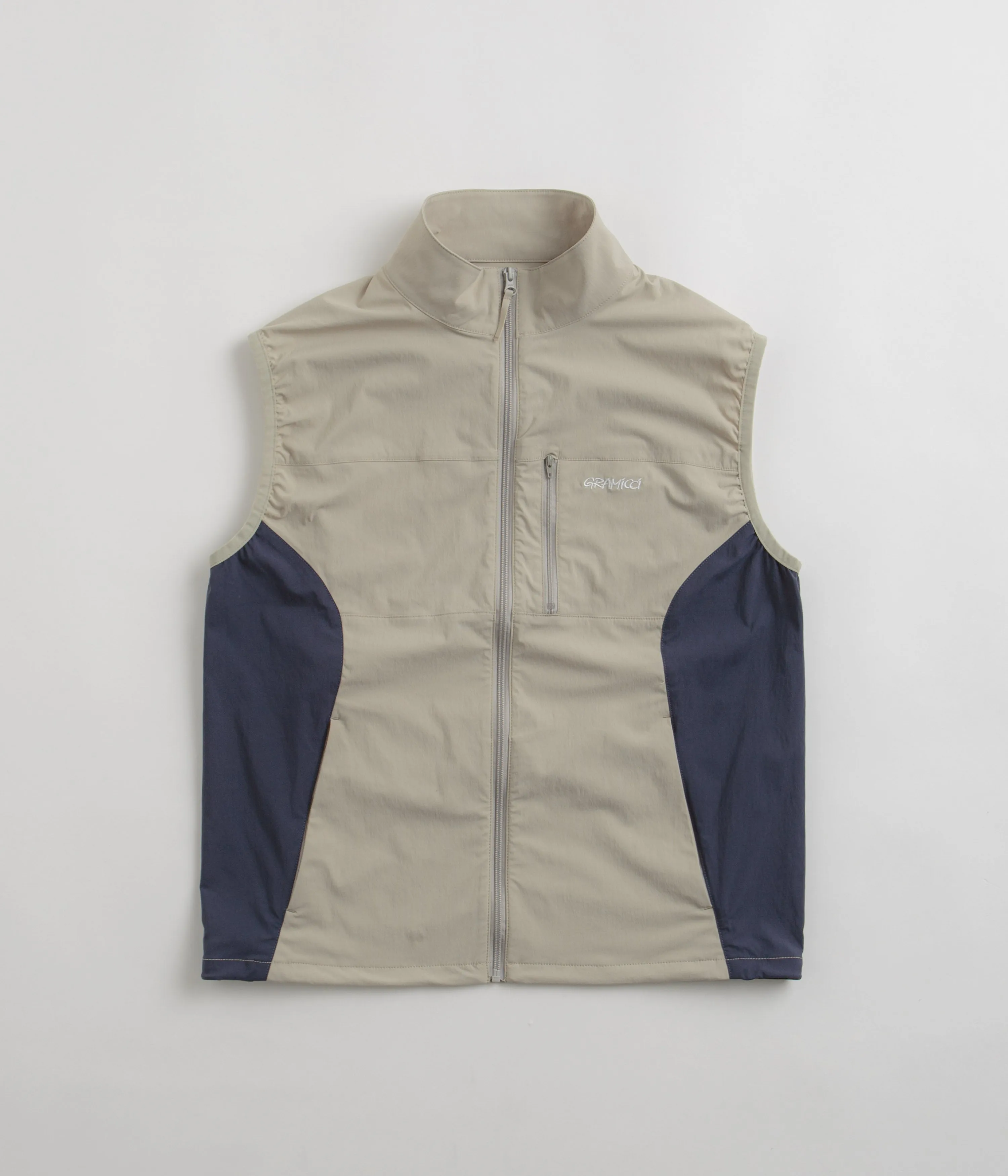 Gramicci Softshell Nylon Vest - Stone Grey