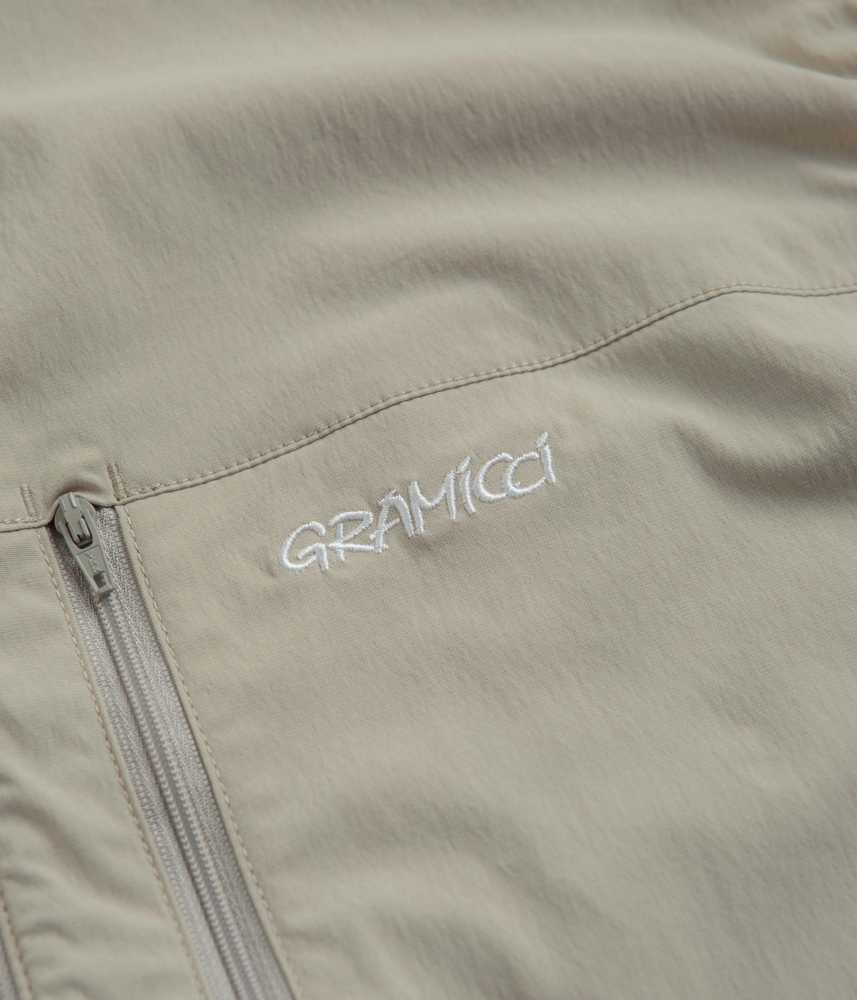 Gramicci Softshell Nylon Vest - Stone Grey