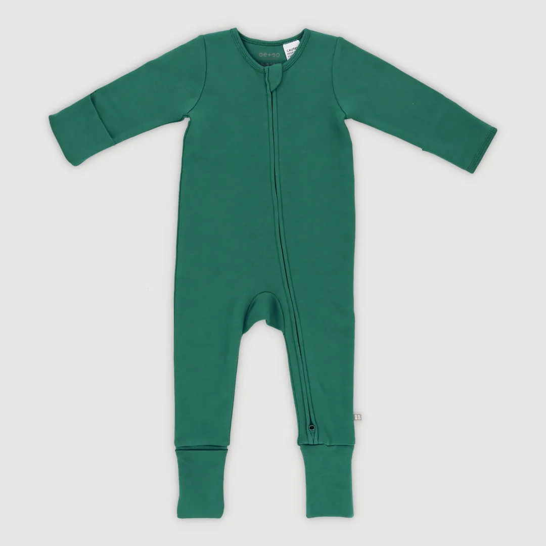 Happy Days Baby Zippy Jumpsuit (Green)