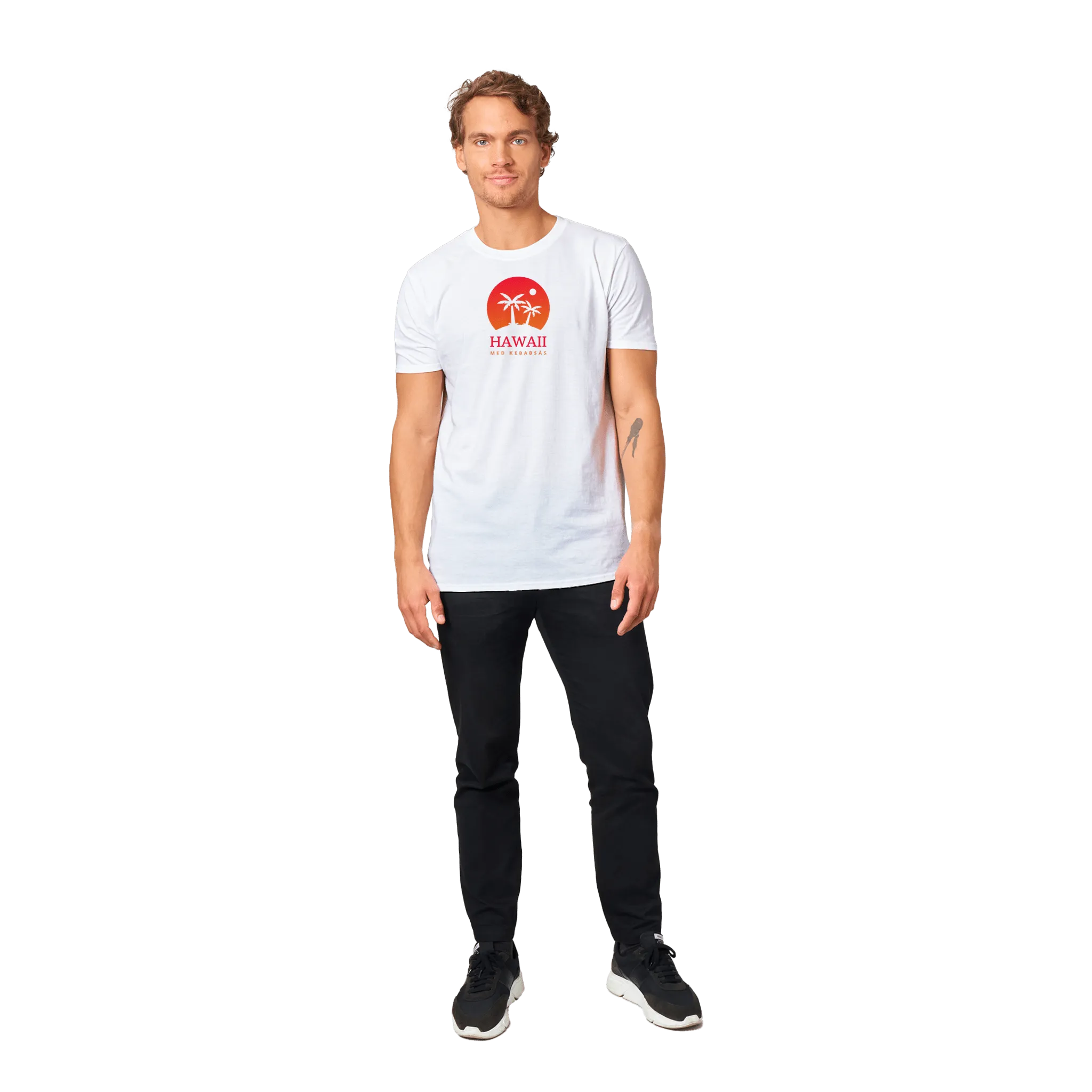 Hawaii med kebabsås - T-shirt