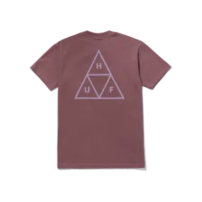 Huf Set Triple Triangle S/S T-Shirt - Mauve