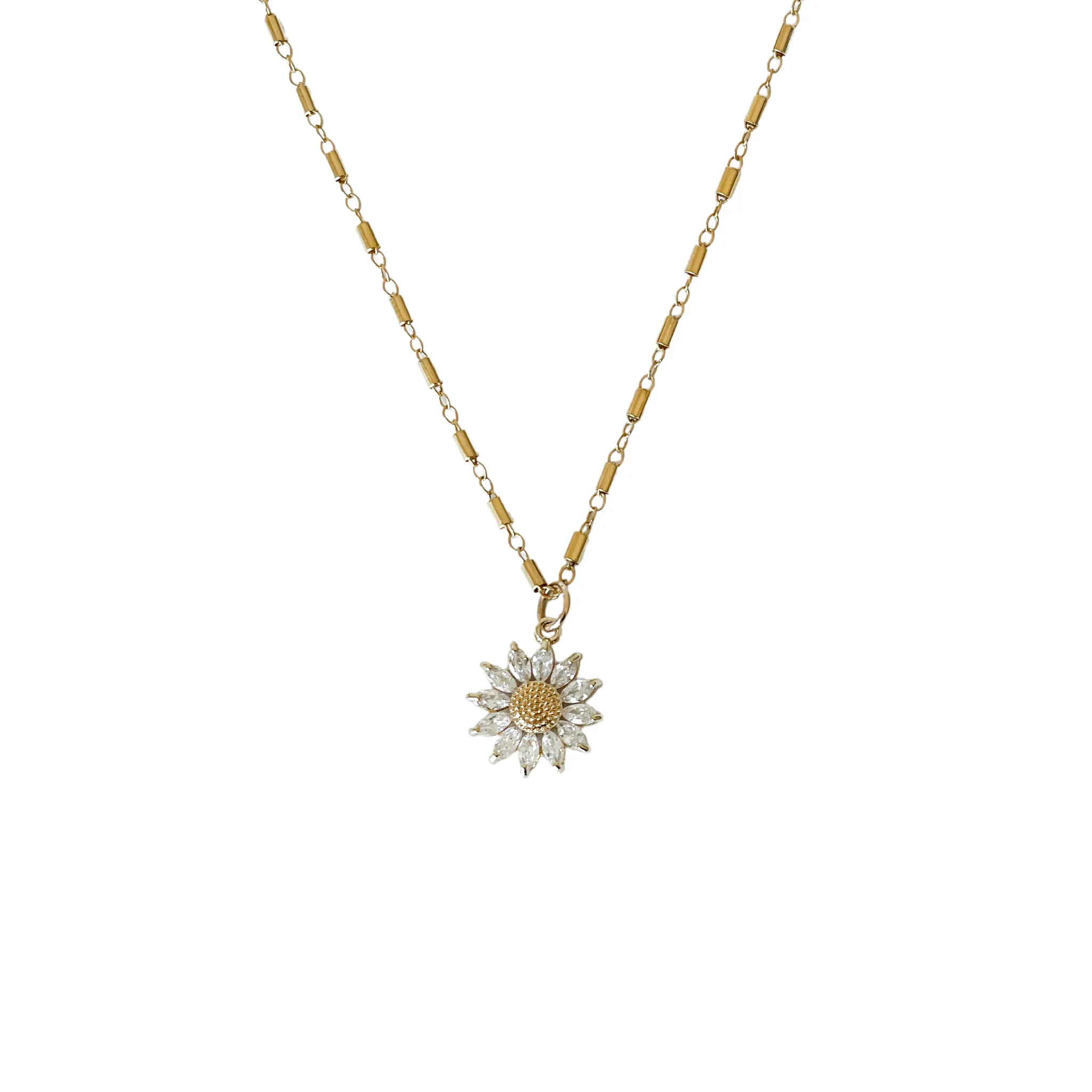 Hutton Sunflower necklace