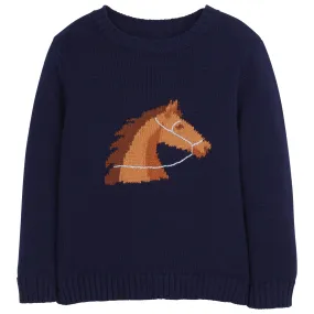 Intarsia Sweater - Boy Horse