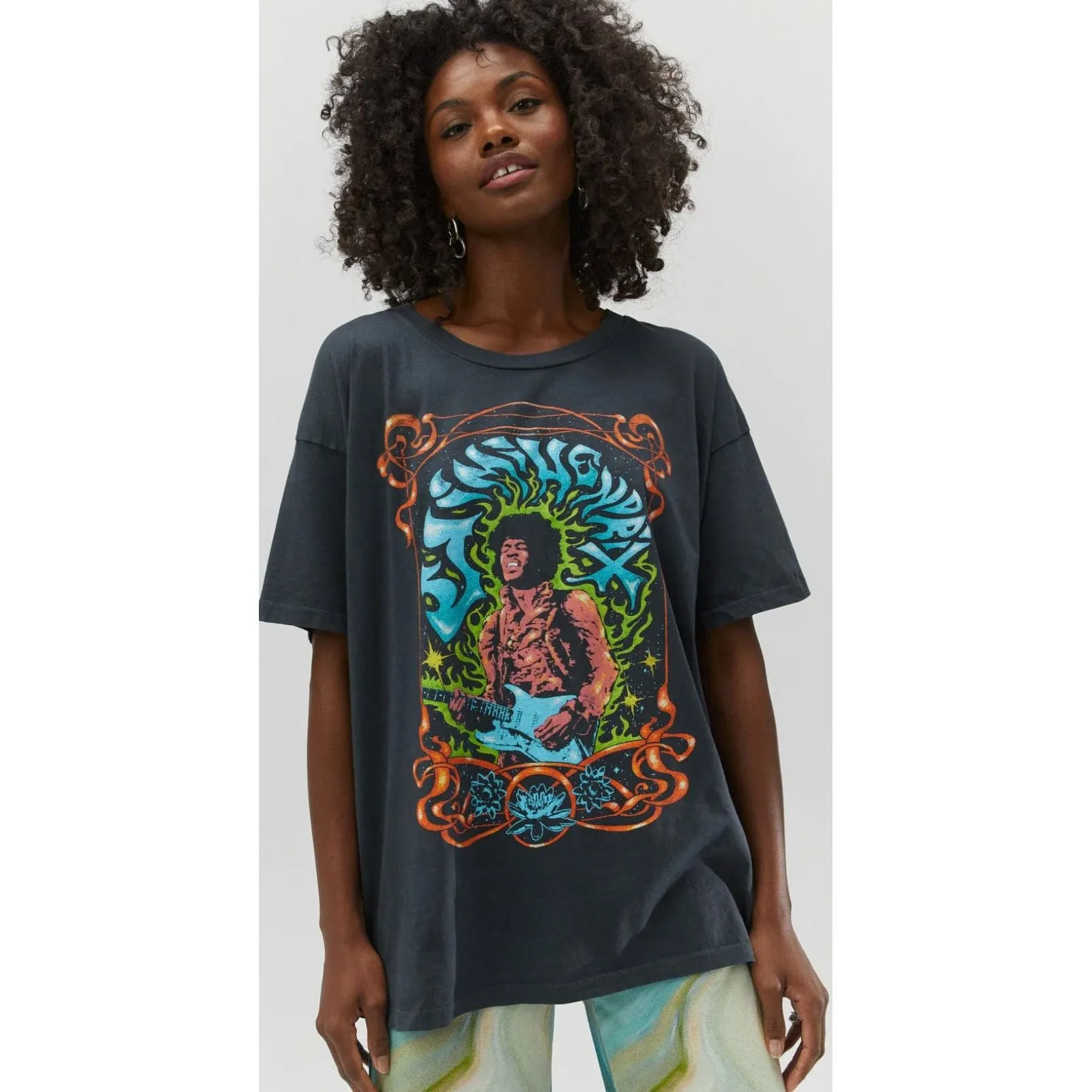 Jimi Hendrix Psychedelic Nouveau Merch Tee