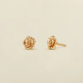 June Birth Flower Stud Earrings