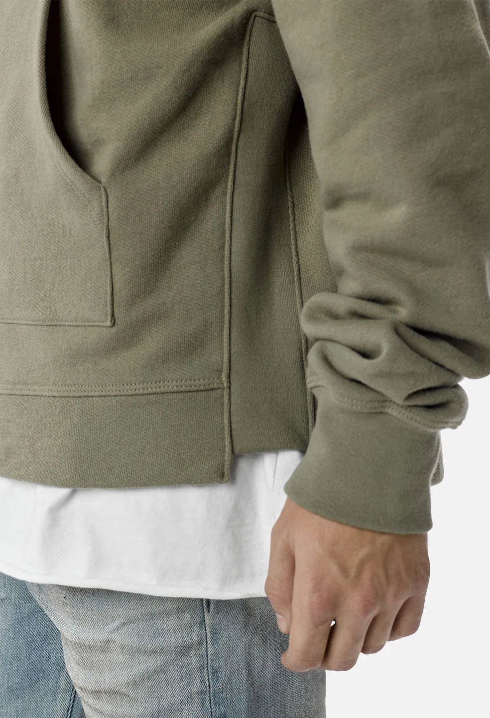 Kake Mock Pullover / Sage