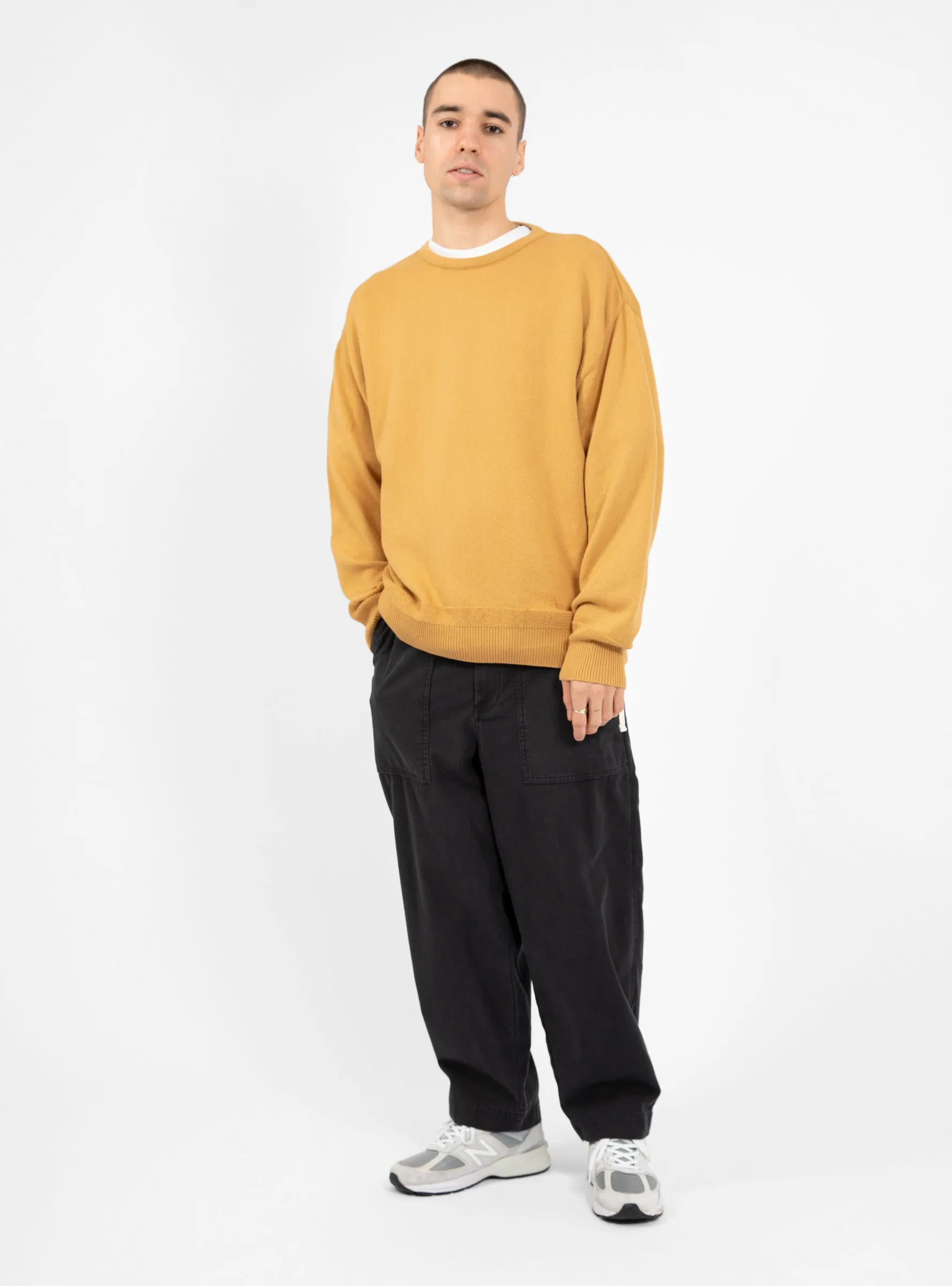 Kendrew Crew Jumper Amber