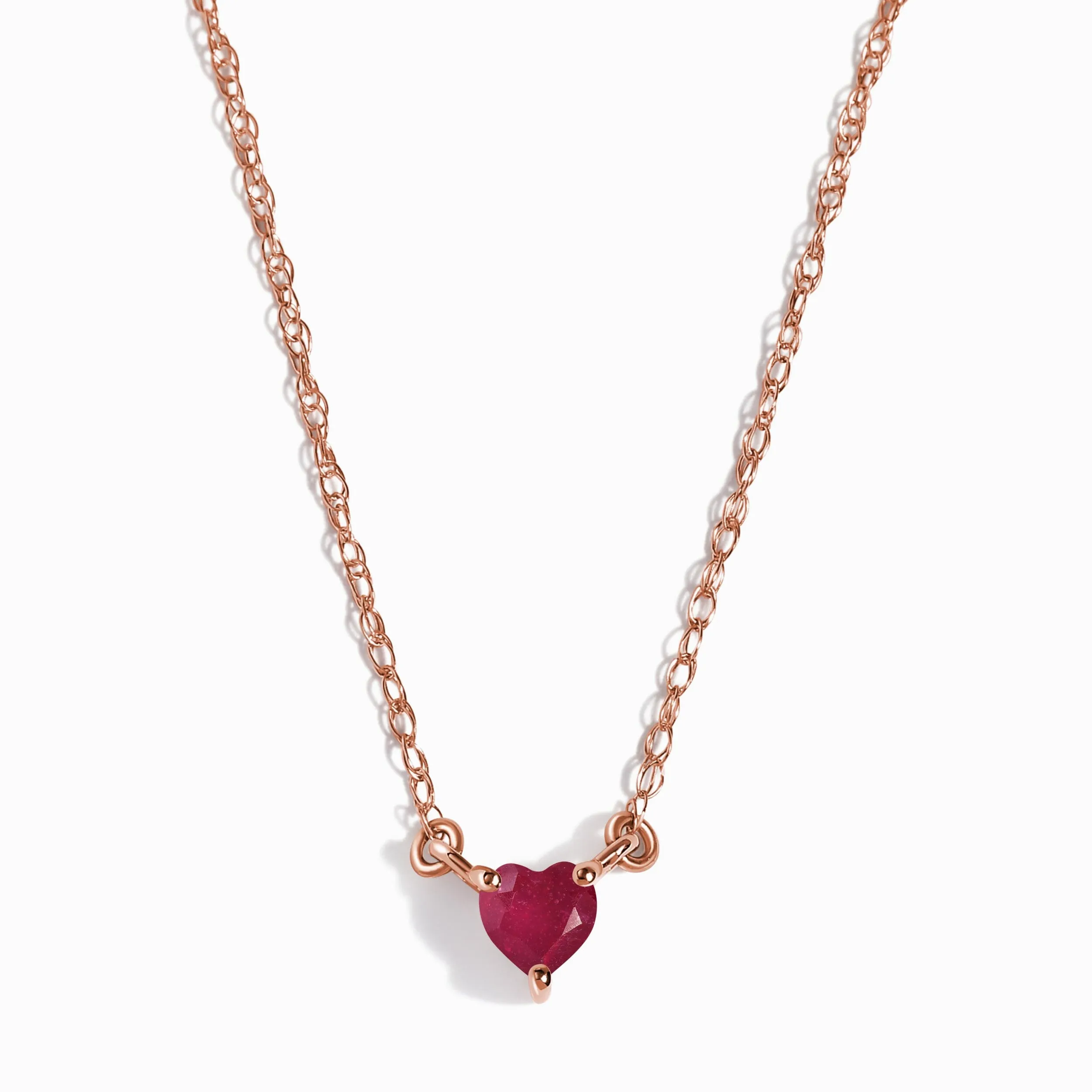 Kids Ruby Necklace - Love